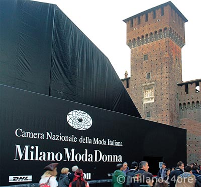 Milan Fashion Week each year in February 